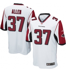 Men's Nike Atlanta Falcons #37 Ricardo Allen Game White NFL Jersey