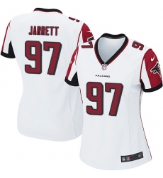 Women's Nike Atlanta Falcons #97 Grady Jarrett Game White NFL Jersey
