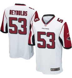 Men's Nike Atlanta Falcons #53 LaRoy Reynolds Game White NFL Jersey