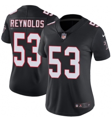Women's Nike Atlanta Falcons #53 LaRoy Reynolds Elite Black Alternate NFL Jersey