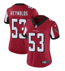 Women's Nike Atlanta Falcons #53 LaRoy Reynolds Elite Red Team Color NFL Jersey