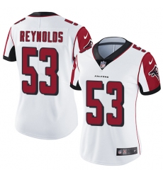 Women's Nike Atlanta Falcons #53 LaRoy Reynolds Elite White NFL Jersey