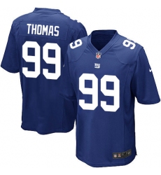 Men's Nike New York Giants #99 Robert Thomas Game Royal Blue Team Color NFL Jersey