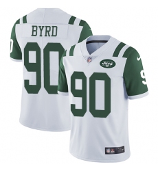 Youth Nike New York Jets #90 Dennis Byrd Elite White NFL Jersey
