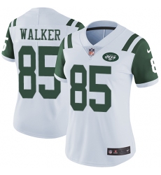 Women's Nike New York Jets #85 Wesley Walker Elite White NFL Jersey