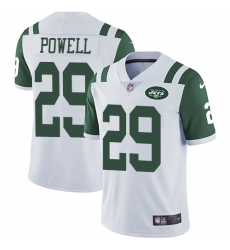 Men's Nike New York Jets #29 Bilal Powell White Vapor Untouchable Limited Player NFL Jersey