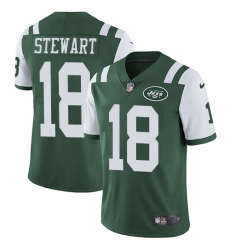 Men's Nike New York Jets #18 ArDarius Stewart Green Team Color Vapor Untouchable Limited Player NFL Jersey