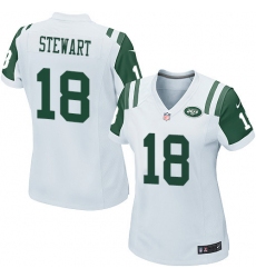 Women's Nike New York Jets #18 ArDarius Stewart Game White NFL Jersey