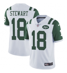 Youth Nike New York Jets #18 ArDarius Stewart Elite White NFL Jersey