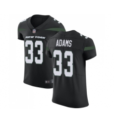 Men's New York Jets #33 Jamal Adams Black Alternate Vapor Untouchable Elite Player Football Jersey