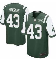 Men's Nike New York Jets #43 Julian Howsare Game Green Team Color NFL Jersey