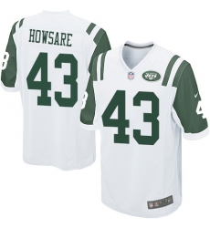 Men's Nike New York Jets #43 Julian Howsare Game White NFL Jersey