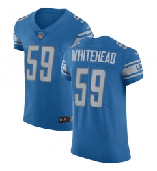 Men's Nike Detroit Lions #59 Tahir Whitehead Light Blue Team Color Vapor Untouchable Elite Player NFL Jersey