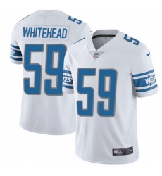 Youth Nike Detroit Lions #59 Tahir Whitehead Elite White NFL Jersey