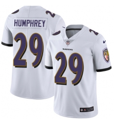 Youth Nike Baltimore Ravens #29 Marlon Humphrey Elite White NFL Jersey Youth Nike Baltimore Ravens #29 Marlon Humphrey Elite White NFL Jersey