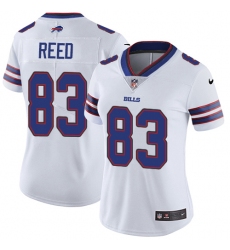 Women's Nike Buffalo Bills #83 Andre Reed White Vapor Untouchable Limited Player NFL Jersey
