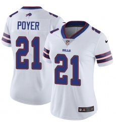 Women's Nike Buffalo Bills #21 Jordan Poyer Elite White NFL Jersey