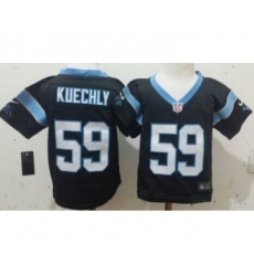 Nike Carolina Panthers #59 Luke Kuechly Black Toddlers Jersey