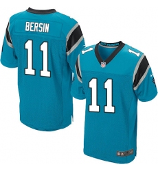 Men's Nike Carolina Panthers #11 Brenton Bersin Elite Blue Alternate NFL Jersey