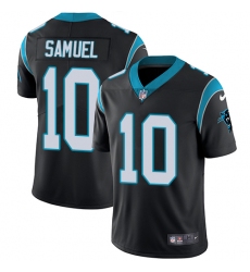 Youth Nike Carolina Panthers #10 Curtis Samuel Black Team Color Vapor Untouchable Limited Player NFL Jersey