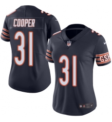 Women's Nike Chicago Bears #31 Marcus Cooper Navy Blue Team Color Vapor Untouchable Elite Player NFL Jersey