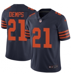Youth Nike Chicago Bears #21 Quintin Demps Navy Blue Alternate Vapor Untouchable Limited Player NFL Jersey