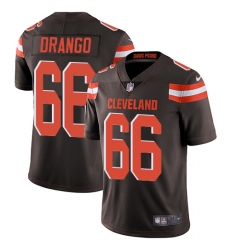 Youth Nike Cleveland Browns #66 Spencer Drango Elite Brown Team Color NFL Jersey