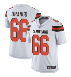 Youth Nike Cleveland Browns #66 Spencer Drango Elite White NFL Jersey