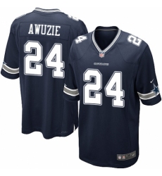 Men's Nike Dallas Cowboys #24 Chidobe Awuzie Game Navy Blue Team Color NFL Jersey