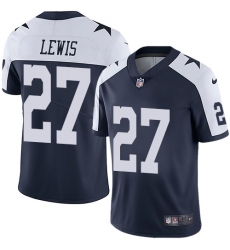Youth Nike Dallas Cowboys #27 Jourdan Lewis Navy Blue Throwback Alternate Vapor Untouchable Limited Player NFL Jersey