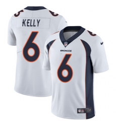 Youth Nike Denver Broncos #6 Chad Kelly Elite White NFL Jersey