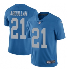 Youth Nike Detroit Lions #21 Ameer Abdullah Limited Blue Alternate Vapor Untouchable NFL Jersey