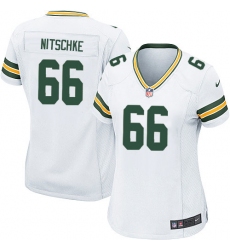Women's Nike Green Bay Packers #66 Ray Nitschke Game White NFL Jersey