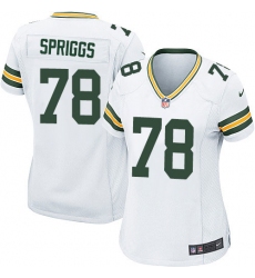 Women's Nike Green Bay Packers #78 Jason Spriggs Game White NFL Jersey