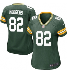 Women's Nike Green Bay Packers #82 Richard Rodgers Game Green Team Color NFL Jersey