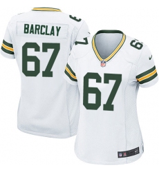 Women's Nike Green Bay Packers #67 Don Barclay Game White NFL Jersey