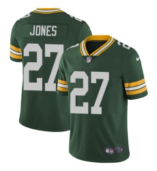 Youth Nike Green Bay Packers #27 Josh Jones Green Team Color Vapor Untouchable Limited Player NFL Jersey