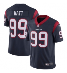 Youth Nike Houston Texans #99 J.J. Watt Elite Navy Blue Team Color NFL Jersey