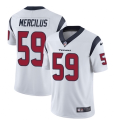 Youth Nike Houston Texans #59 Whitney Mercilus Elite White NFL Jersey