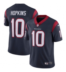Youth Nike Houston Texans #10 DeAndre Hopkins Elite Navy Blue Team Color NFL Jersey