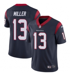 Youth Nike Houston Texans #13 Braxton Miller Elite Navy Blue Team Color NFL Jersey