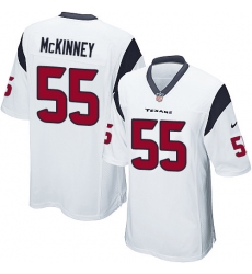 Men's Nike Houston Texans #55 Benardrick McKinney Game White NFL Jersey