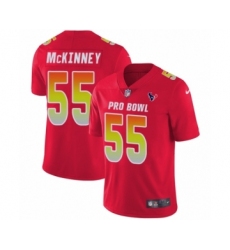 Youth Nike Houston Texans #55 Benardrick McKinney Limited Red AFC 2019 Pro Bowl NFL Jersey