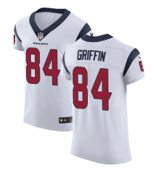 Men's Nike Houston Texans #84 Ryan Griffin White Vapor Untouchable Elite Player NFL Jersey