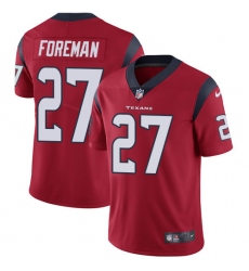 Youth Nike Houston Texans #27 D'Onta Foreman Elite Red Alternate NFL Jersey