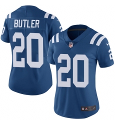 Women's Nike Indianapolis Colts #20 Darius Butler Royal Blue Team Color Vapor Untouchable Limited Player NFL Jersey
