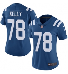 Women's Nike Indianapolis Colts #78 Ryan Kelly Elite Royal Blue Team Color NFL Jersey