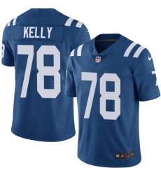 Youth Nike Indianapolis Colts #78 Ryan Kelly Elite Royal Blue Team Color NFL Jersey