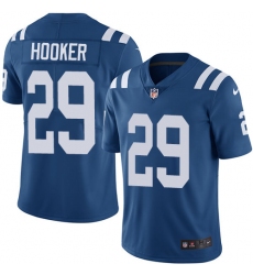 Youth Nike Indianapolis Colts #29 Malik Hooker Elite Royal Blue Team Color NFL Jersey
