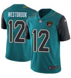 Youth Nike Jacksonville Jaguars #12 Dede Westbrook Teal Green Team Color Vapor Untouchable Limited Player NFL Jersey